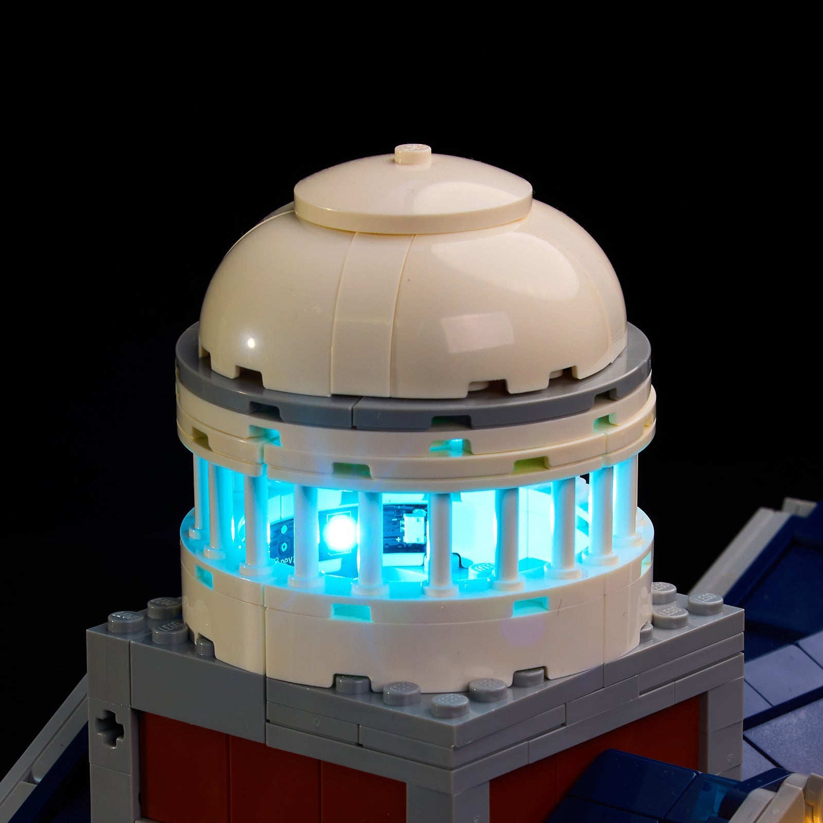 Light Kit For LEGO X-Men The X-Mansion 76294 - 76294-X-Men-X-Mansion-8-details