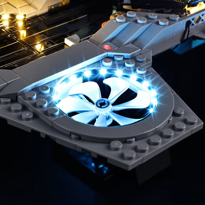 Light Kit For LEGO The Avengers Helicarrier 76295 - 76295-Avengers-Helicarrier-10-details