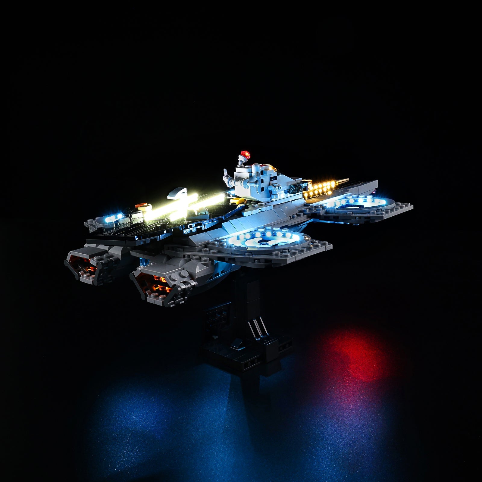 Light Kit For LEGO The Avengers Helicarrier 76295 - 76295-Avengers-Helicarrier-4-on