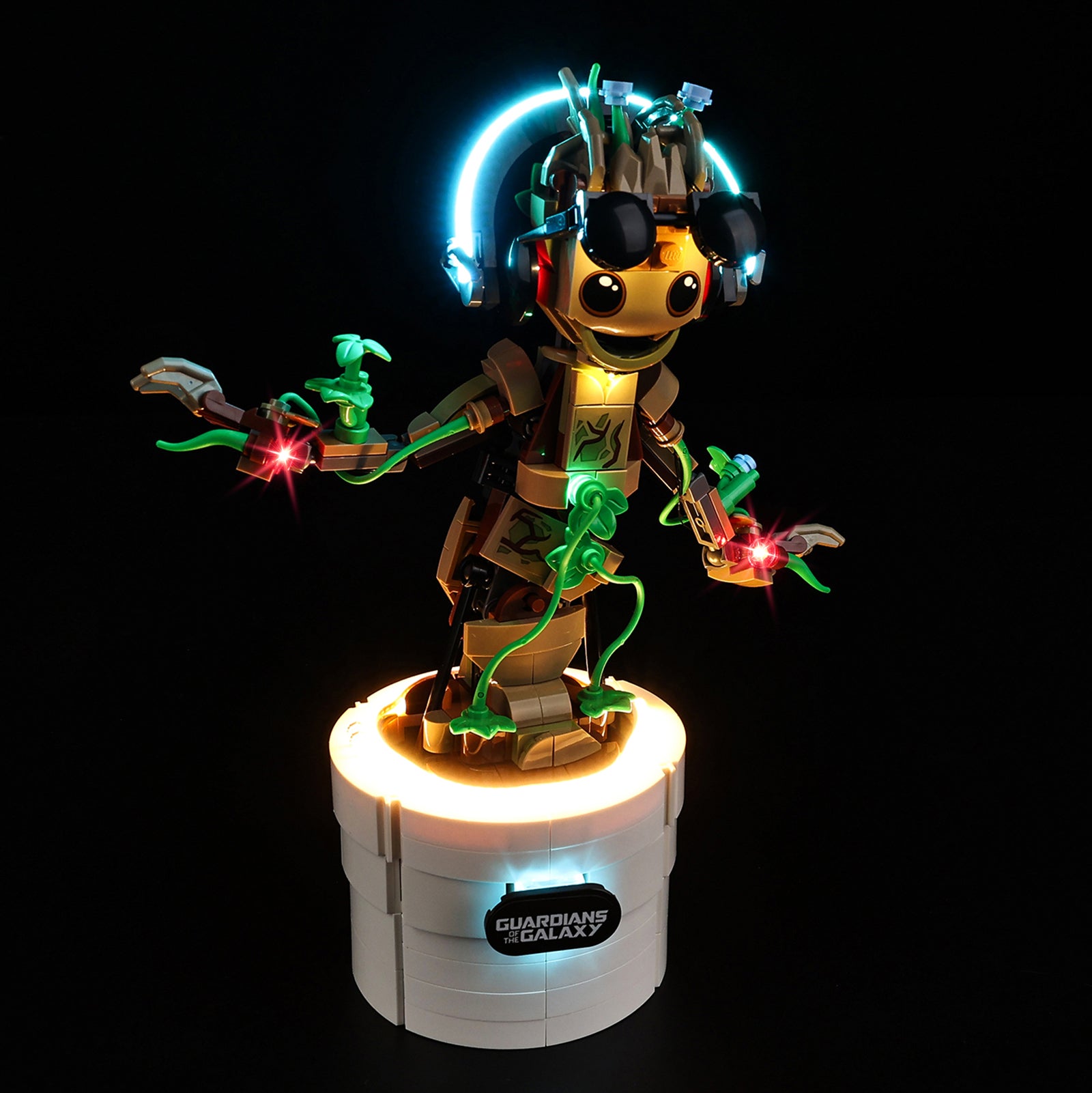 Light Kit For LEGO Dancing Groot 76297 - 76297-Dancing-Groot-2-on