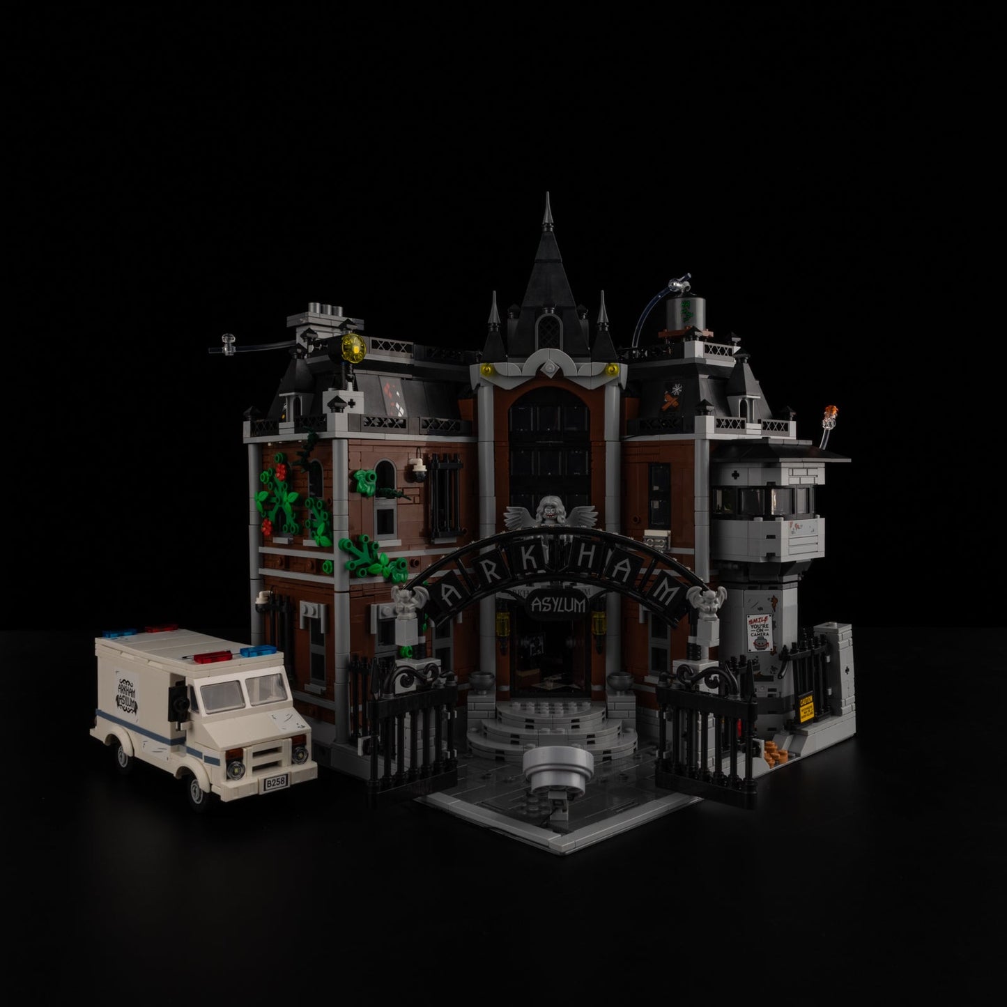 Light Kit For LEGO Arkham Asylum 76300 - 76300-Arkham-Asylum-1-off