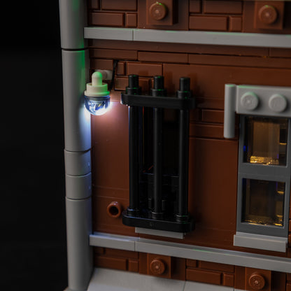 Light Kit For LEGO Arkham Asylum 76300 - 76300-Arkham-Asylum-13-details