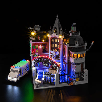 Light Kit For LEGO Arkham Asylum 76300 - 76300-Arkham-Asylum-2-on