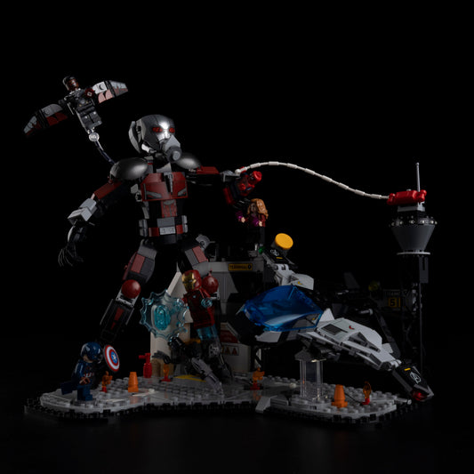 Light Kit For LEGO Captain America: Civil War Action Battle 76314 - 76314-Captain America Civil War Action Battle-1-off