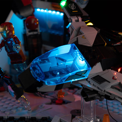 Light Kit For LEGO Captain America: Civil War Action Battle 76314 - 76314-Captain America Civil War Action Battle-5-details