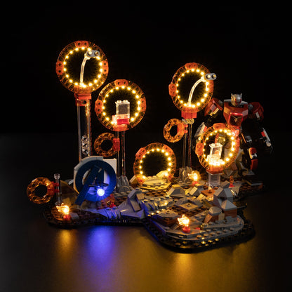 Light Kit For LEGO Avengers: Endgame Final Battle 76323 - 76323-Avengers Endgame Final Battle-3-on