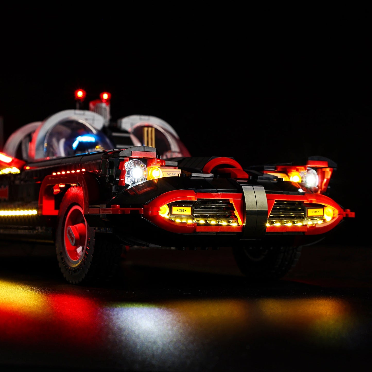 Light Kit For LEGO Batman: The Classic TV Series Batmobile 76328 - 76328-Batman The Classic TV Series Batmobile-8-details
