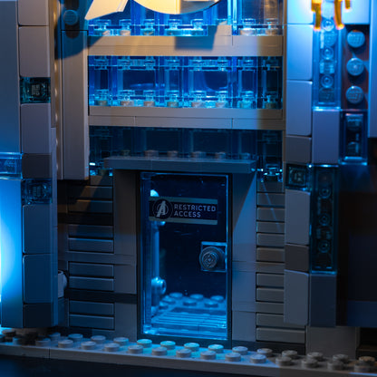Light Kit For LEGO Avengers: Doomsday New Avengers Tower 76352