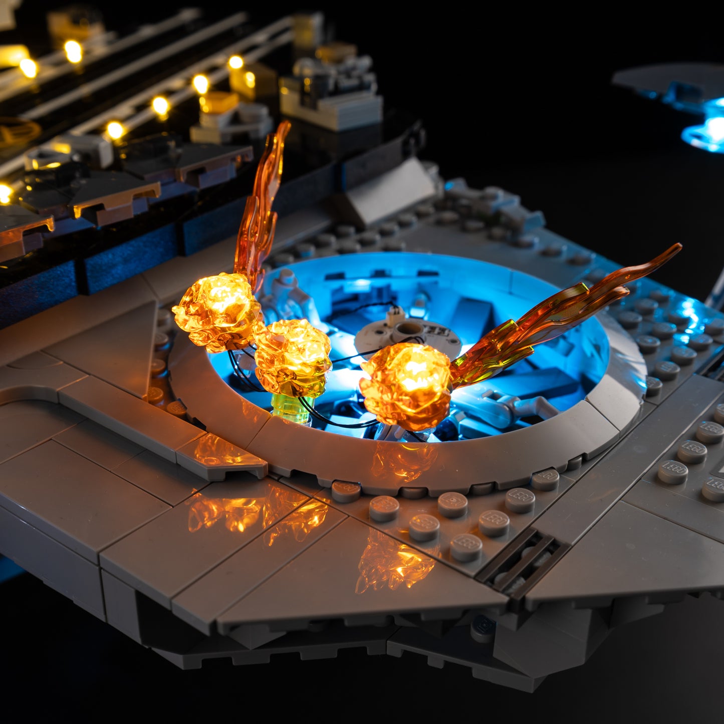 Light Kit For LEGO S.H.I.E.L.D. Helicarrier 76354