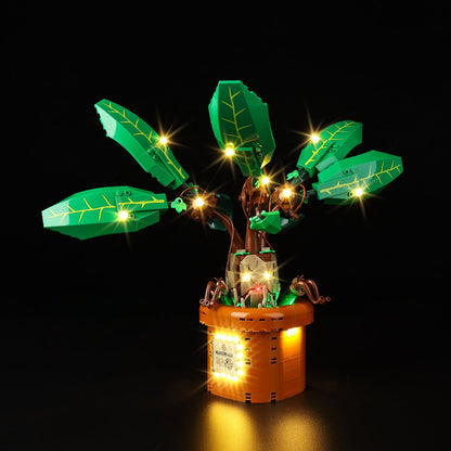 Light Kit For LEGO Mandrake 76433 - 76433-Mandrake-1-on (lights on)