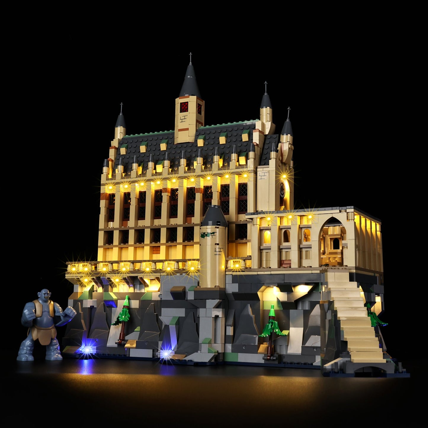 Light Kit For LEGO Hogwarts Castle: The Great Hall 76435 - 76435-Hogwarts Castle The Great Hall-2-on