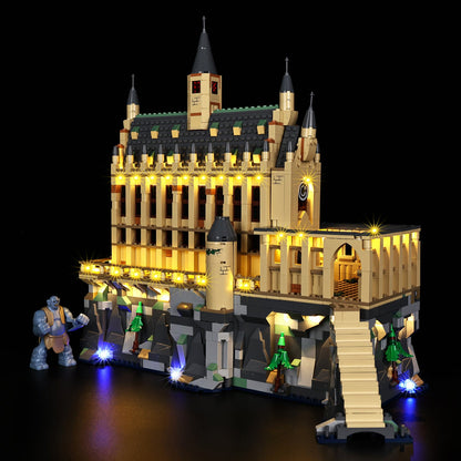 Light Kit For LEGO Hogwarts Castle: The Great Hall 76435 - 76435-Hogwarts Castle The Great Hall-5-on