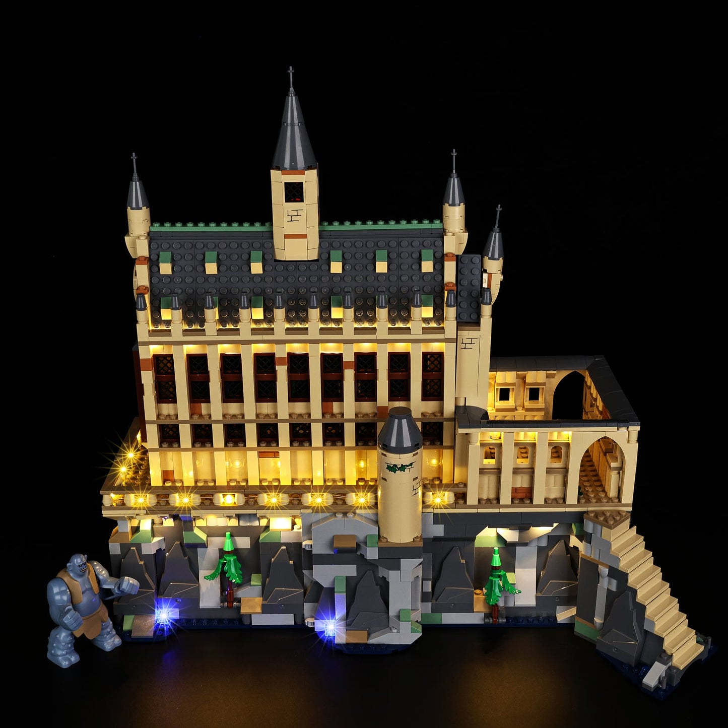 Light Kit For LEGO Hogwarts Castle: The Great Hall 76435 - 76435-Hogwarts Castle The Great Hall-6-on