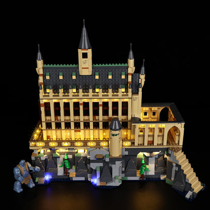 Light Kit For LEGO Hogwarts Castle: The Great Hall 76435 - 76435-Hogwarts Castle The Great Hall-6-on