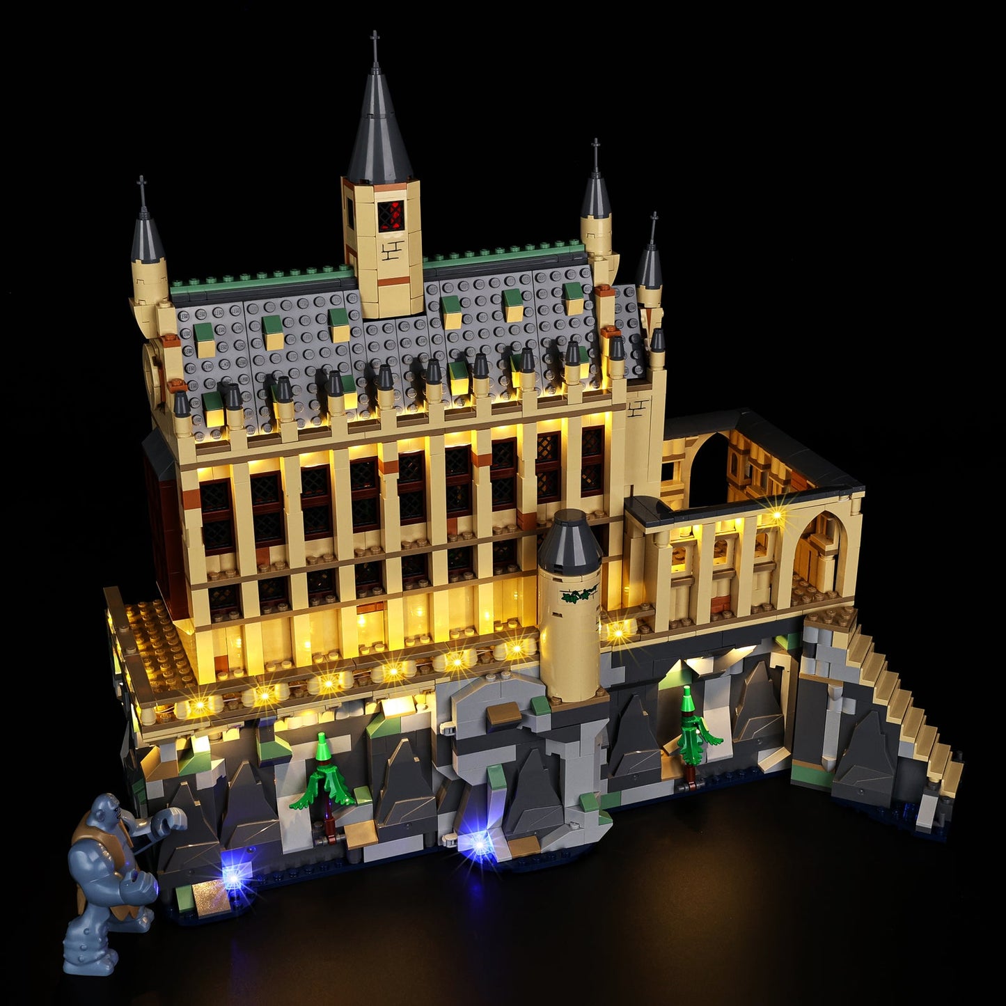 Light Kit For LEGO Hogwarts Castle: The Great Hall 76435 - 76435-Hogwarts Castle The Great Hall-7-on