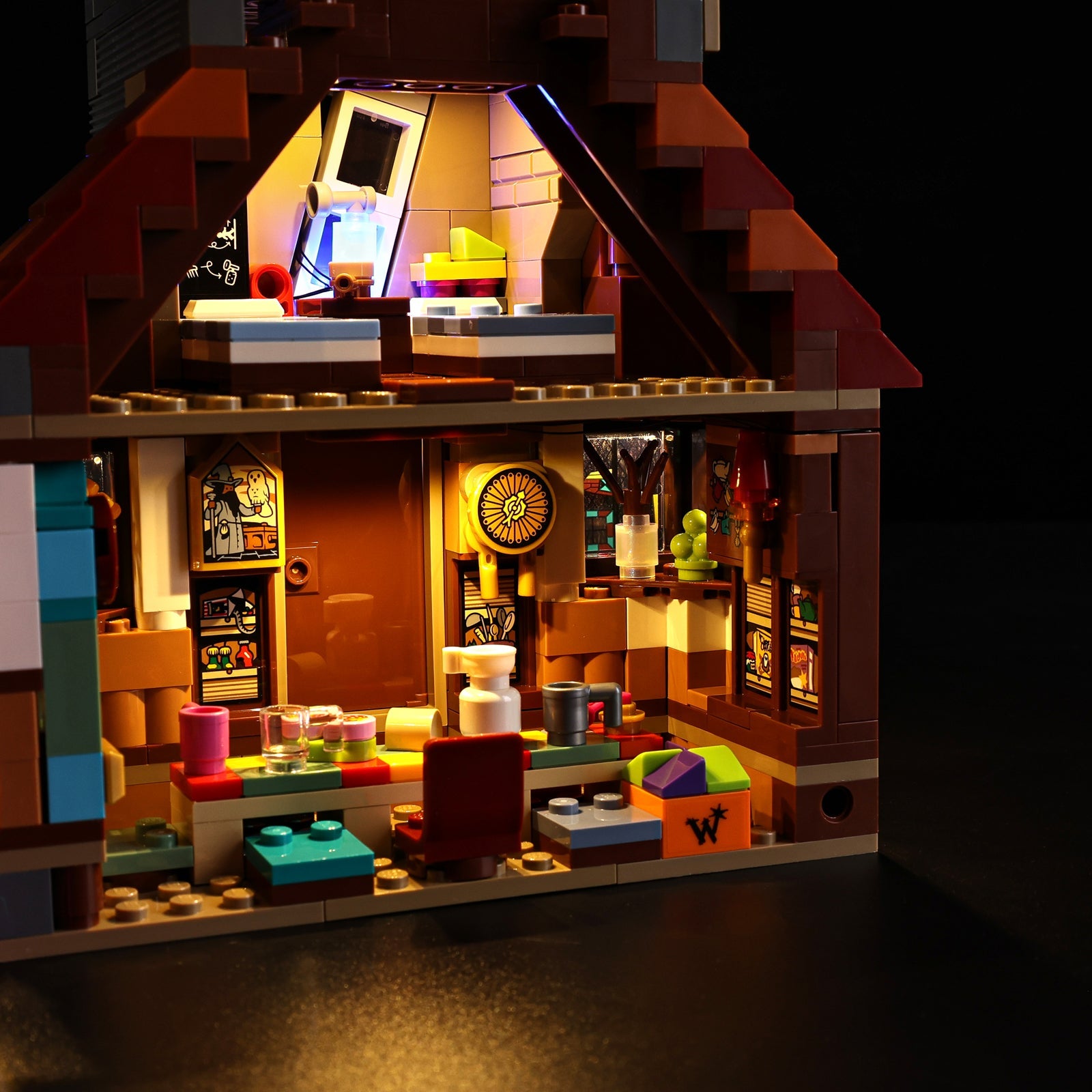 Light Kit For LEGO The Burrow – Collectors' Edition 76437 - 76437-The Burrow Collectors' Edition-14-details