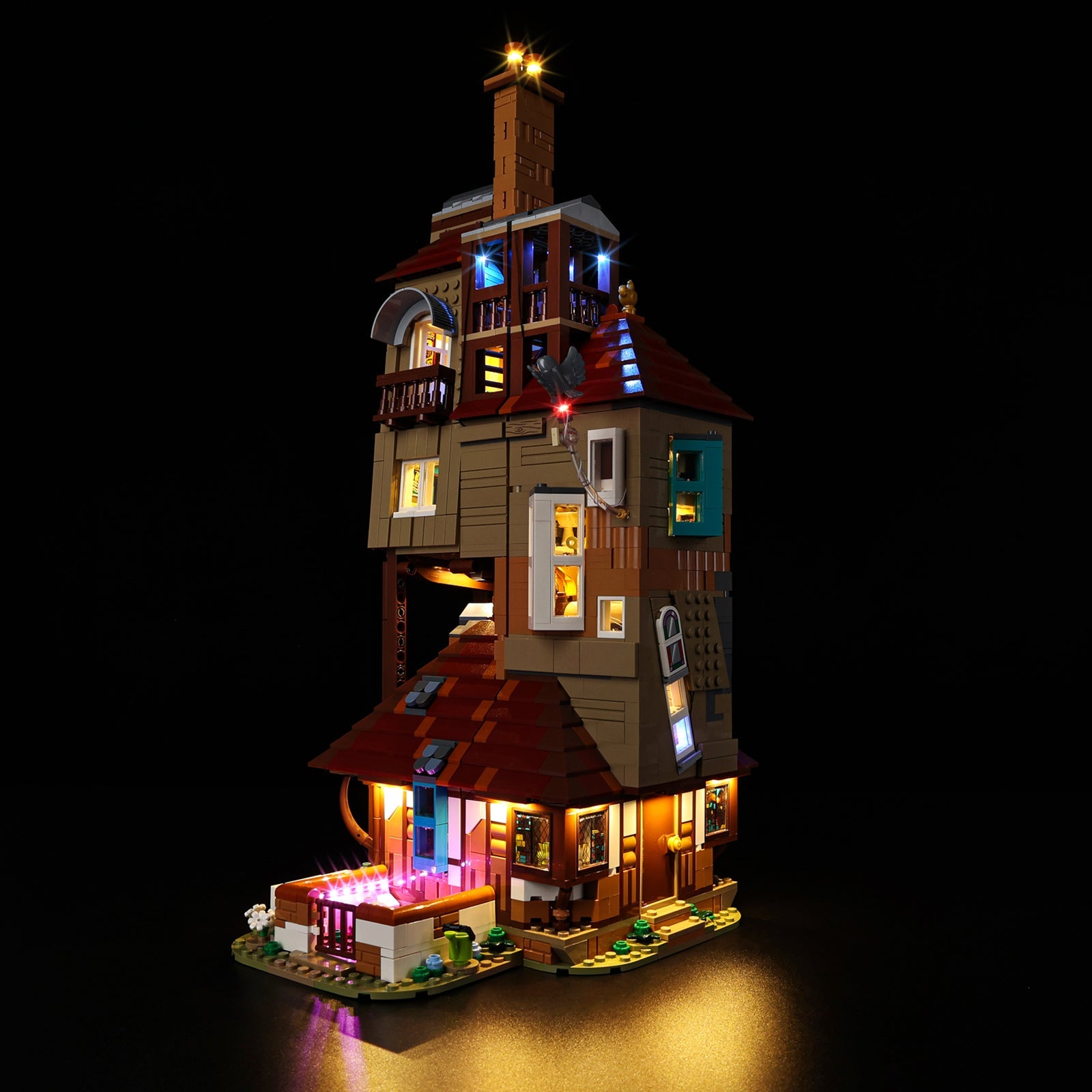 Light Kit For LEGO The Burrow – Collectors' Edition 76437 - 76437-The Burrow Collectors' Edition-2-on