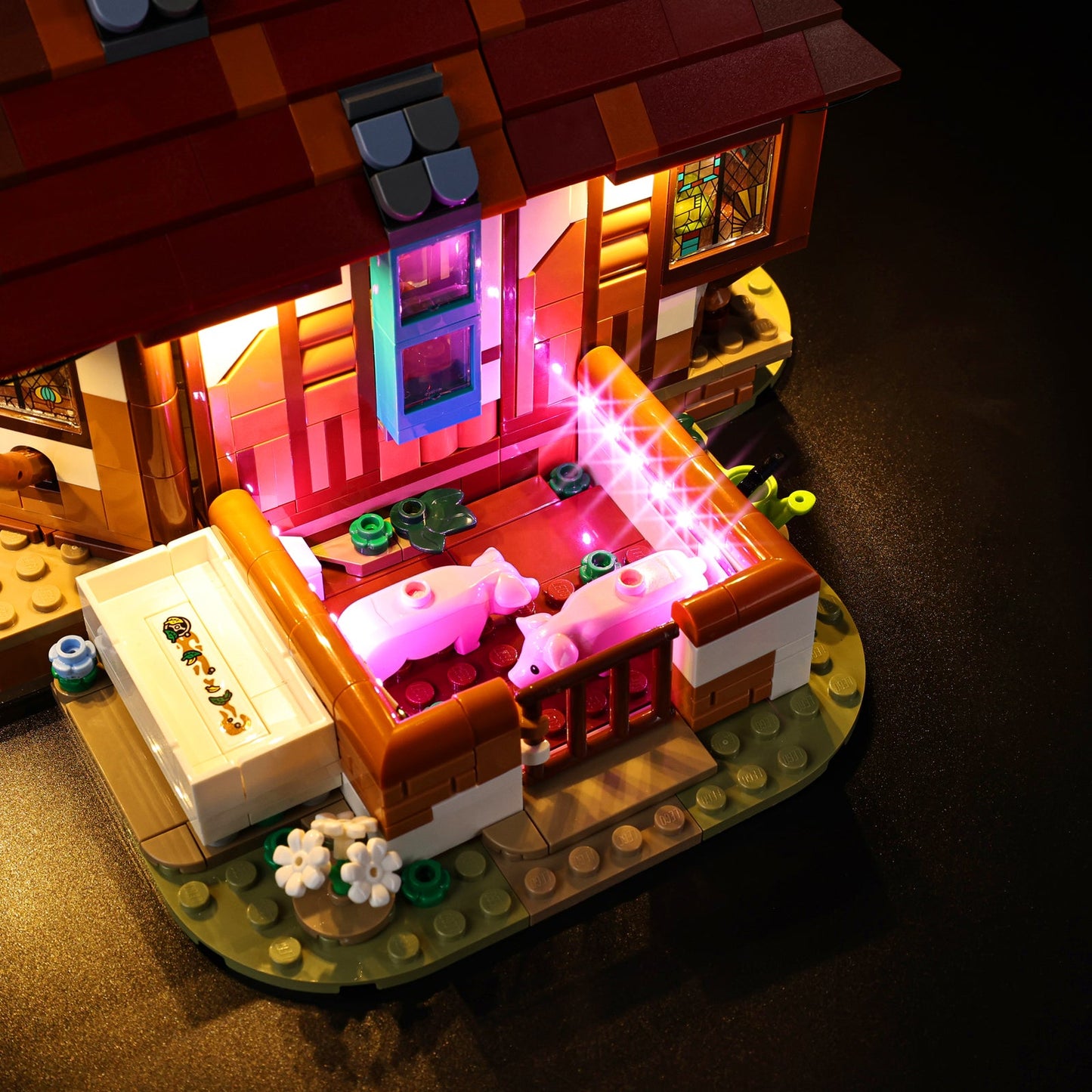 Light Kit For LEGO The Burrow – Collectors' Edition 76437 - 76437-The Burrow Collectors' Edition-8-details