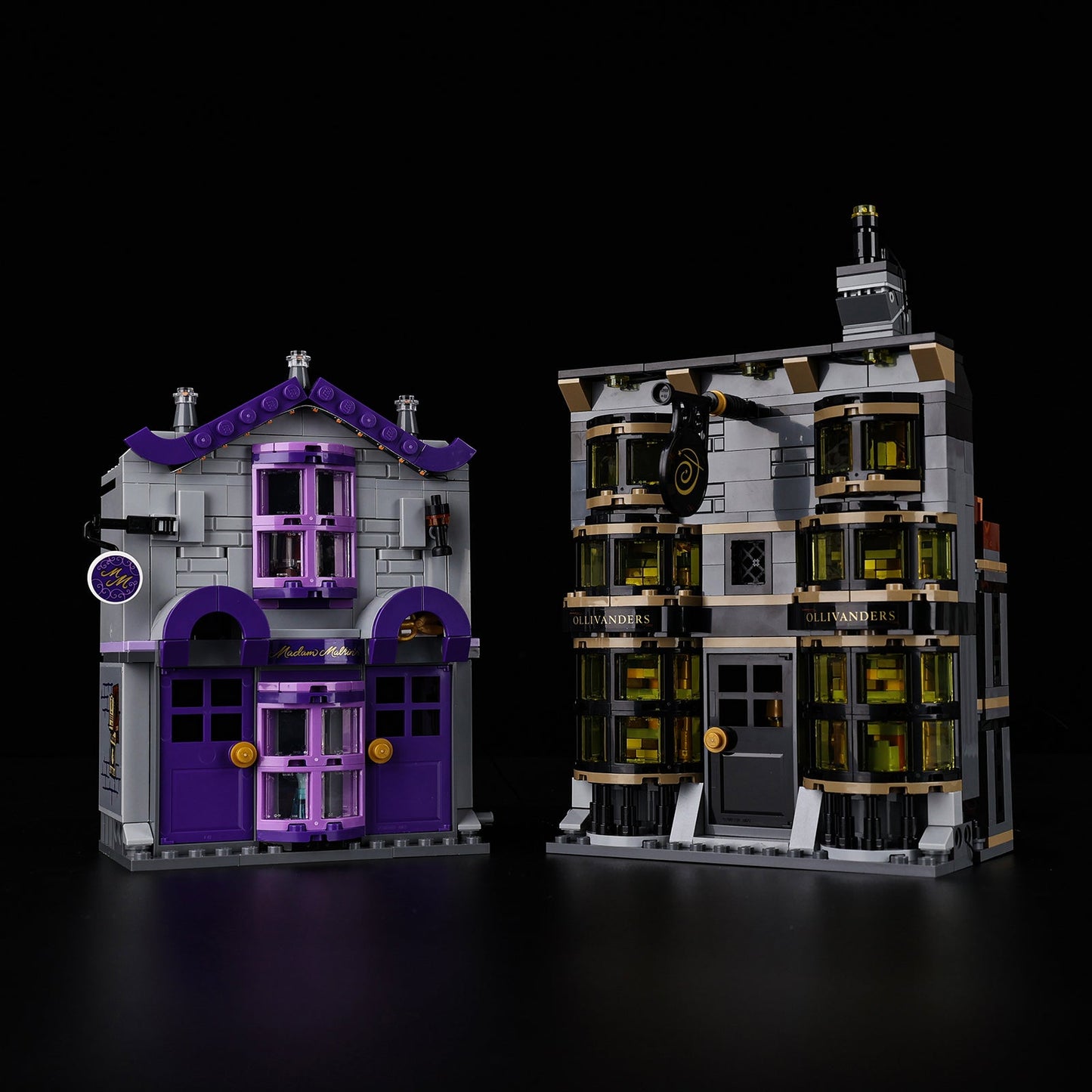 Light Kit For LEGO Ollivanders & Madam Malkin's Robes 76439 - 76439-Ollivanders & Madam Malkin's Robes-1-off