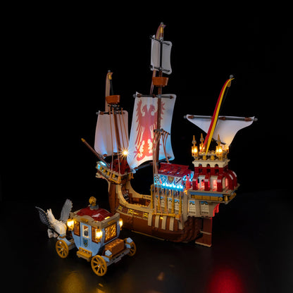 Light Kit For LEGO Triwizard Tournament: The Arrival 76440 - 76440-Triwizard Tournament The Arrival-2-on