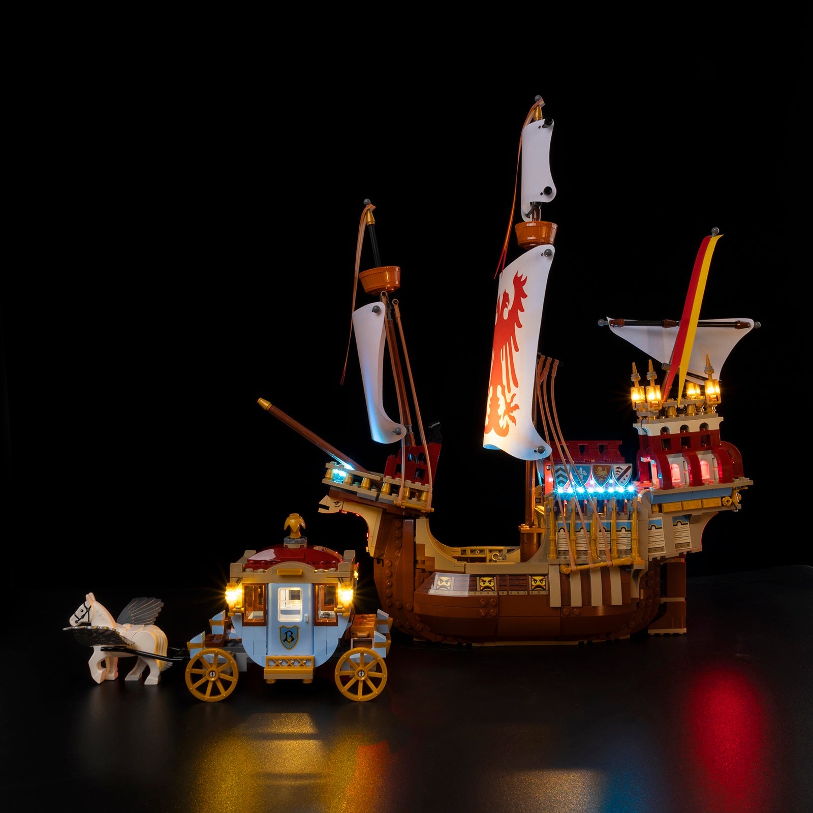 Light Kit For LEGO Triwizard Tournament: The Arrival 76440 - 76440-Triwizard Tournament The Arrival-3-on