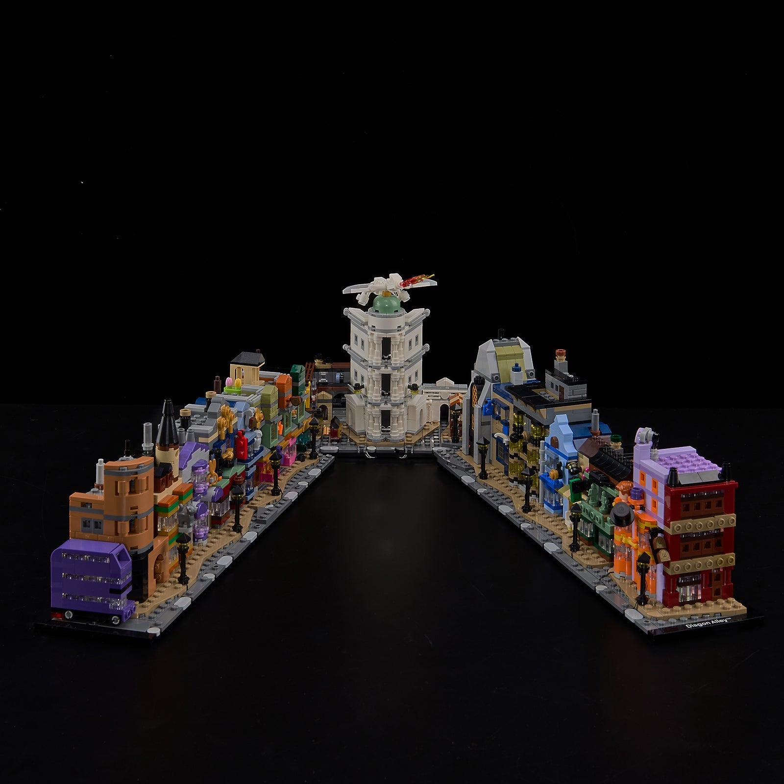 Light Kit For LEGO Diagon Alley: Wizarding Shops 76444 - 76444-Diagon Alley Wizarding Shops-1-off