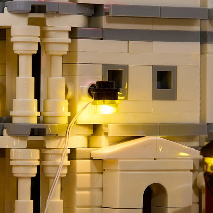 Light Kit For LEGO Diagon Alley: Wizarding Shops 76444 - 76444-Diagon Alley Wizarding Shops-11-details