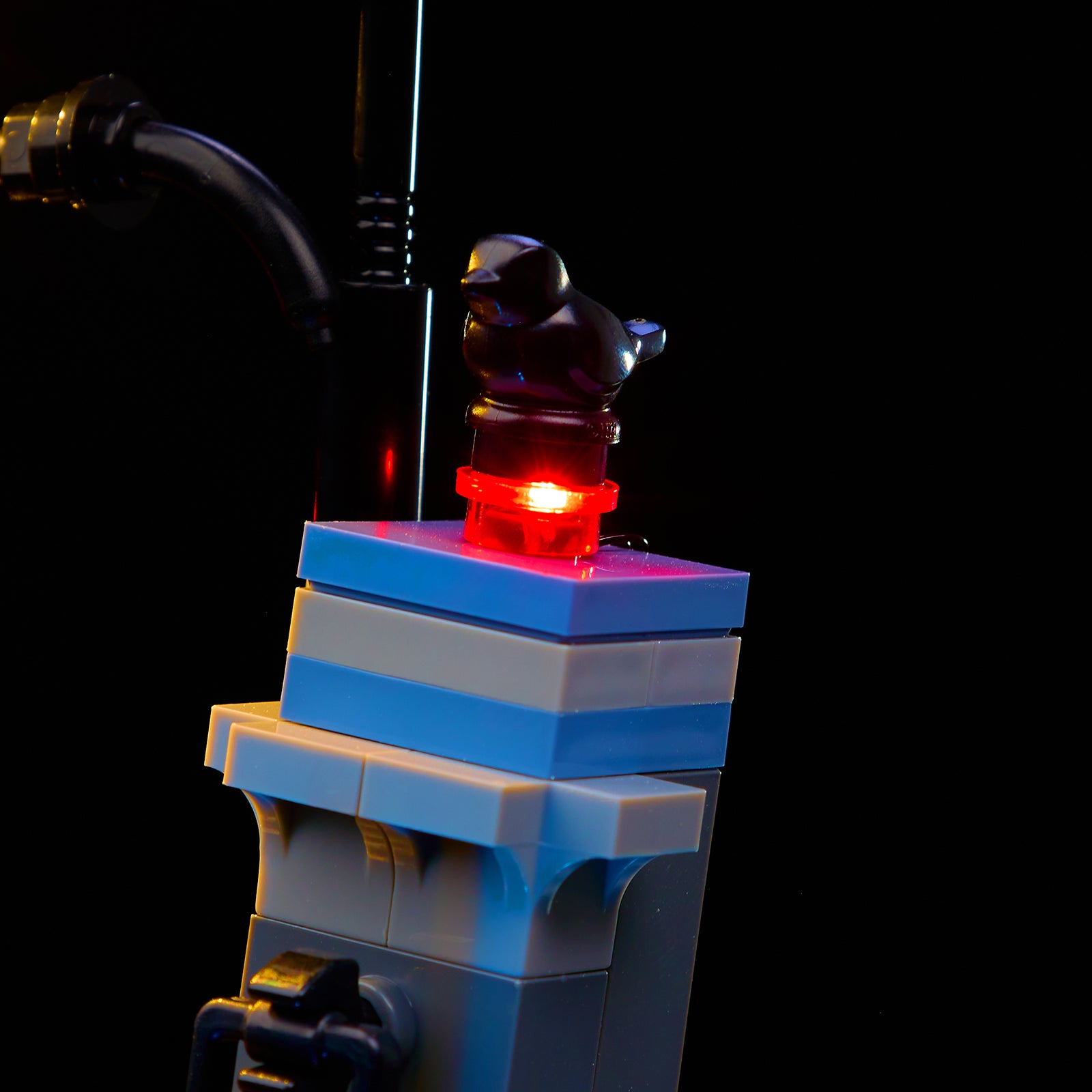 Wednesday Addams Figure 76780 - close-up of headlight and front detail
