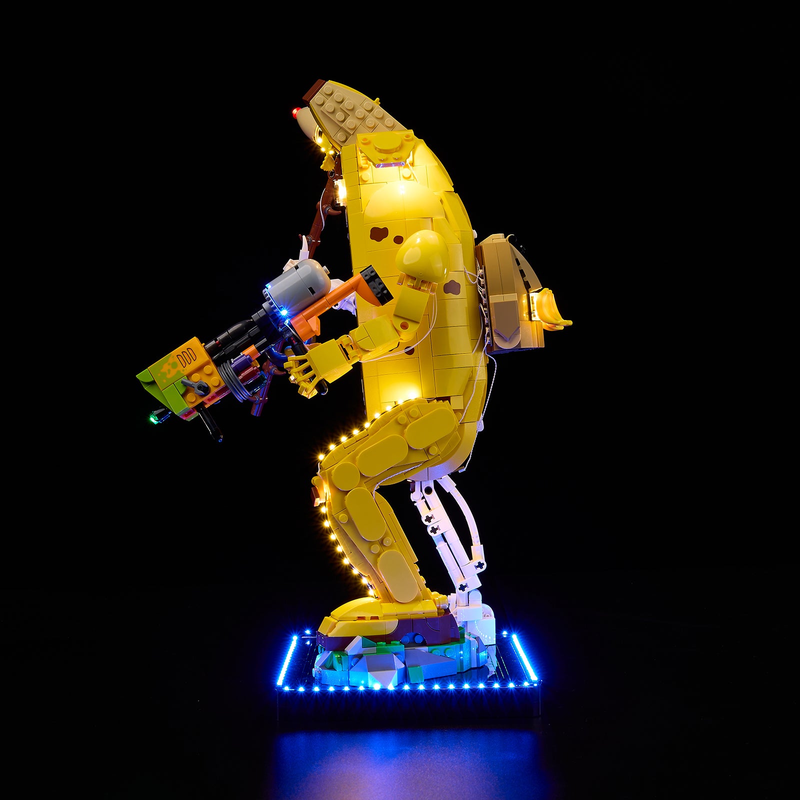 Peely Bone 77072 - second side angle, illuminated