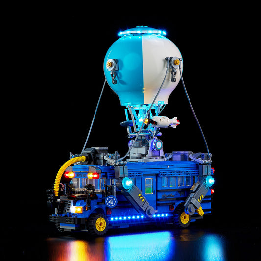 Light Kit For LEGO Battle Bus 77073 - 77073-Fortnite-Set-Fortnite-Set-Fortnite-Set-Fortnite-Set-Fortnite-Set-Fortnite-Set-Fortnite-Set-1-on (lights on)