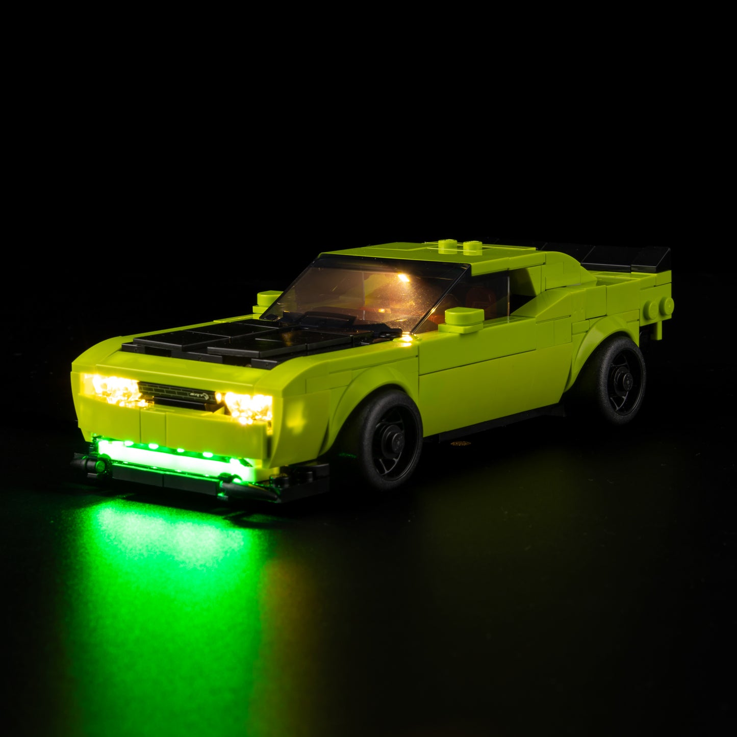 Light Kit For LEGO Dodge Challenger SRT Hellcat Sports Car 77237