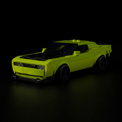 Light Kit For LEGO Dodge Challenger SRT Hellcat Sports Car 77237