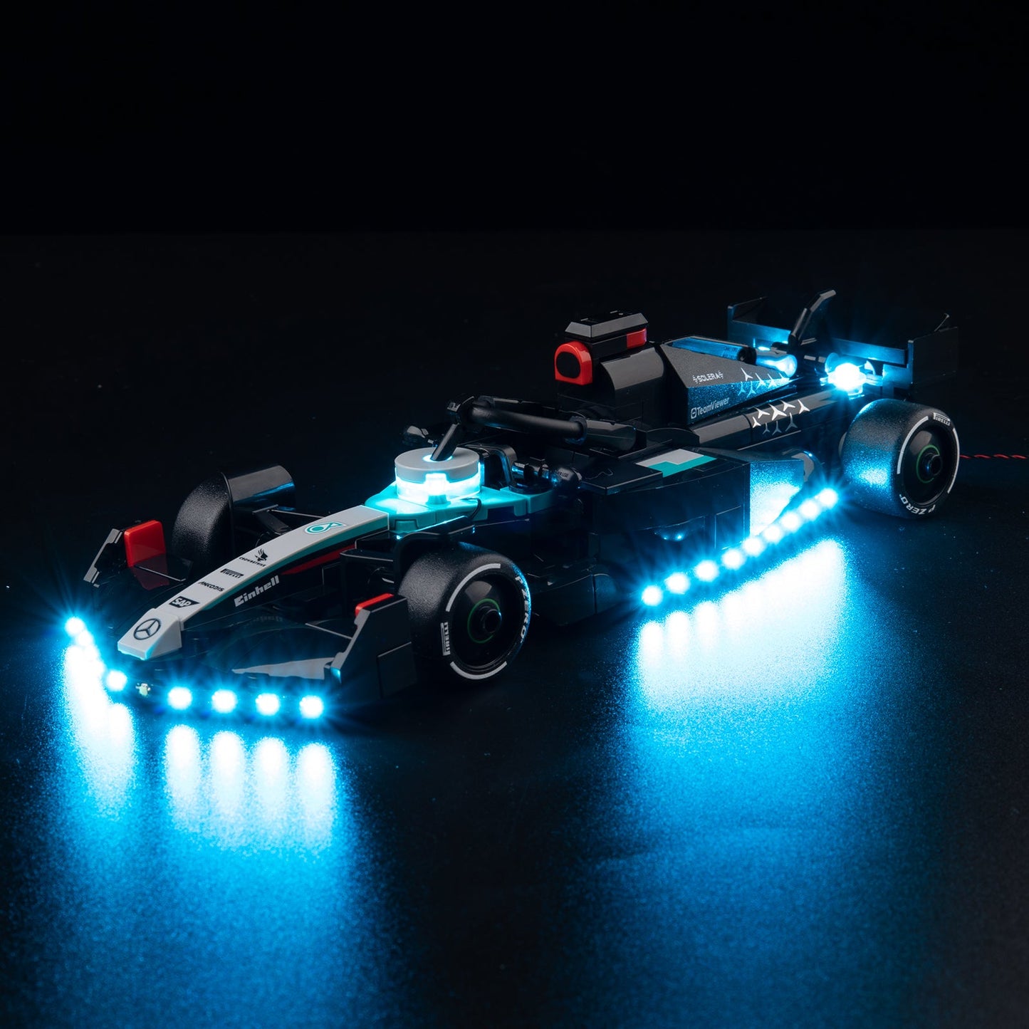 Light Kit For LEGO Mercedes-AMG PETRONAS F1 Team W15 E Performance 77244 - 77244-Red-Bull-Racing-F1-Car-Red-Bull-Racing-F1-Car-Red-Bull-Racing-F1-Car-Red-Bull-Racing-F1-Car-Red-Bull-Racing-F1-Car-Red-Bull-Racing-F1-Car-Red-Bull-Racing-F1-Car-1-on (lights on)