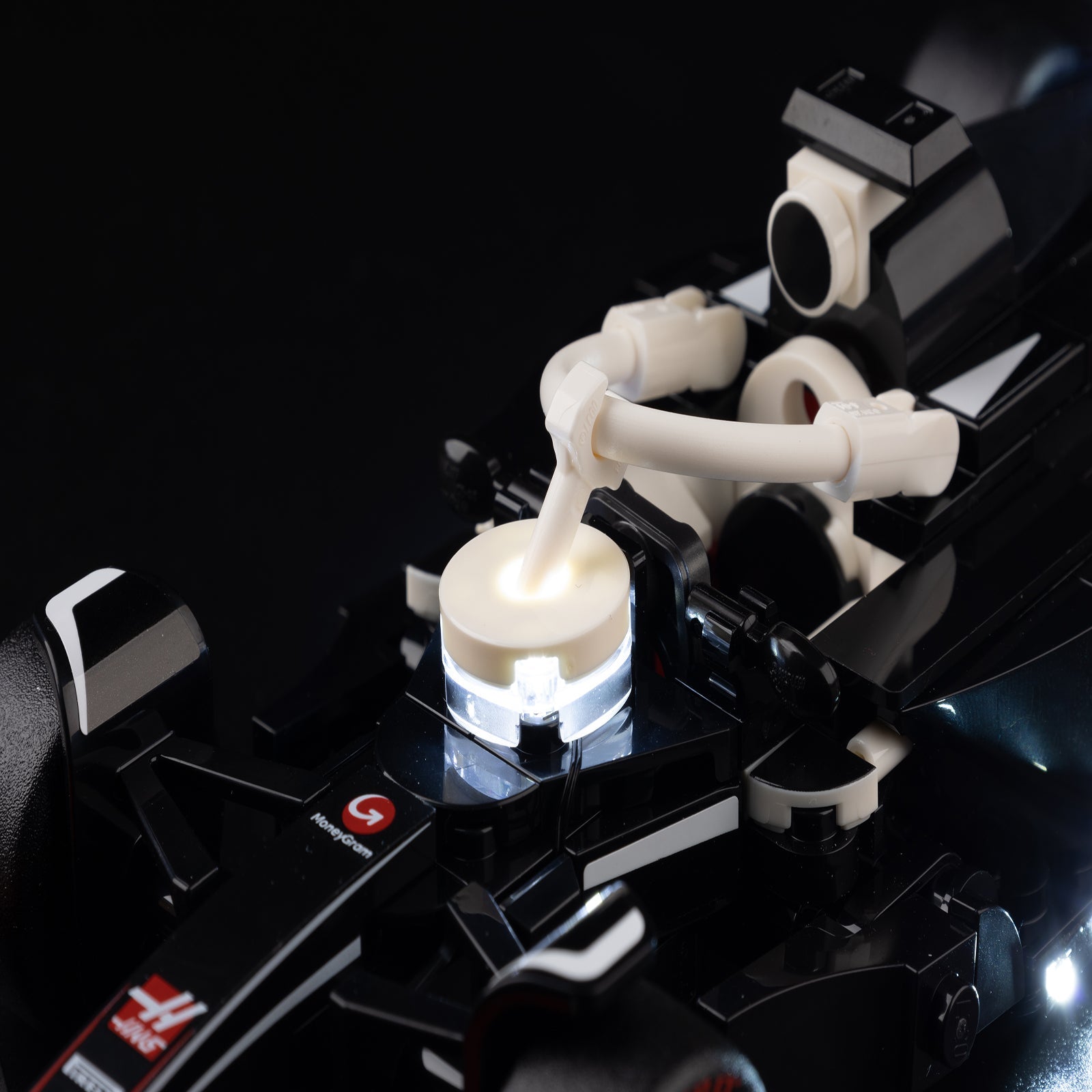Light Kit For LEGO MoneyGram Haas F1 Team VF-24 77250 - 77250-Kick-Sauber-F1-Car-Kick-Sauber-F1-Car-Kick-Sauber-F1-Car-Kick-Sauber-F1-Car-Kick-Sauber-F1-Car-Kick-Sauber-F1-Car-Kick-Sauber-F1-Car-8-details