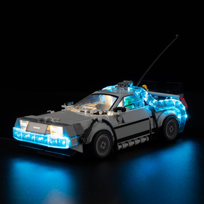 Light Kit For LEGO DeLorean Time Machine 77256 - Gallery Image 1