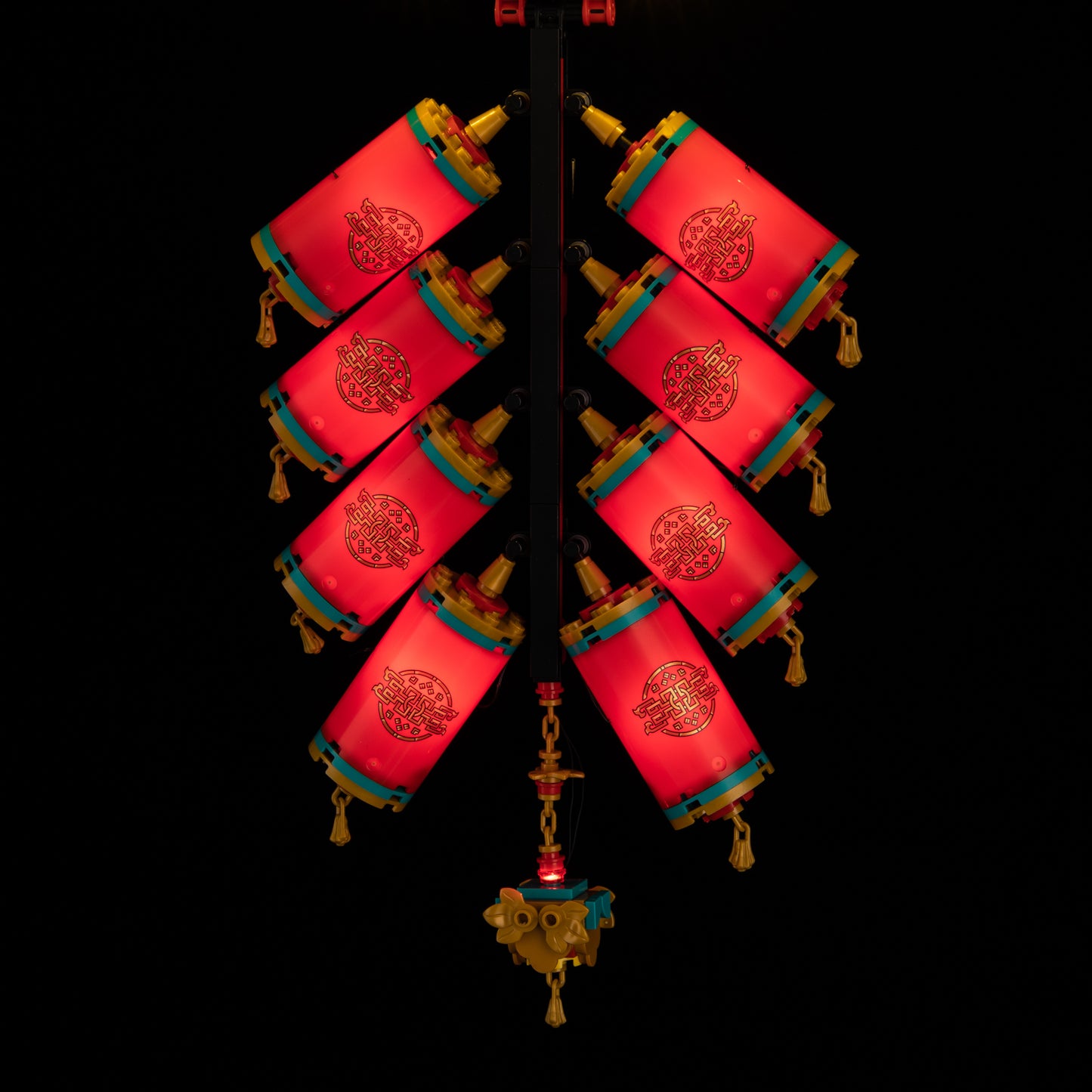Light Kit For LEGO Fortune Firecracker 80118