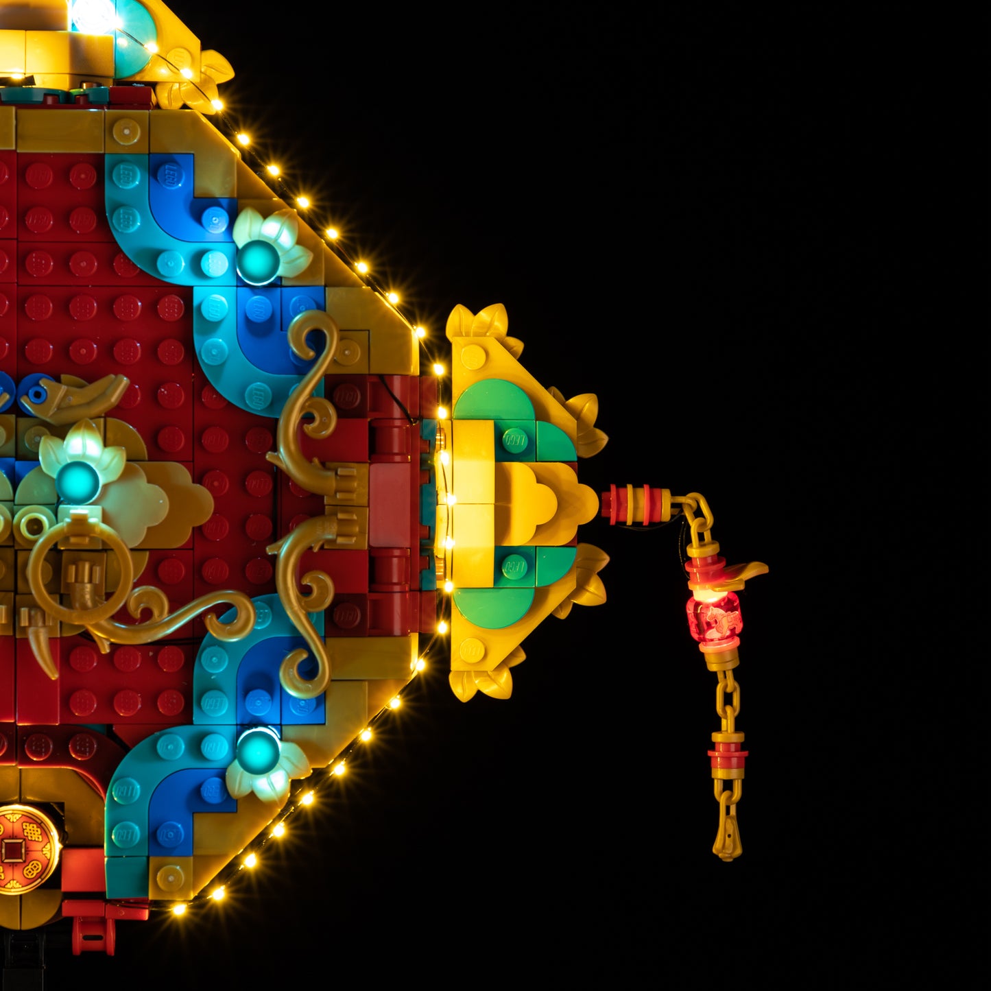 Light Kit For LEGO Fortune Firecracker 80118