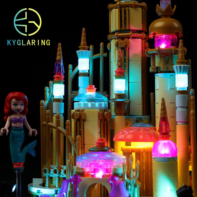 Led Lighting Set for Mini Disney Ariel's Castle 40708