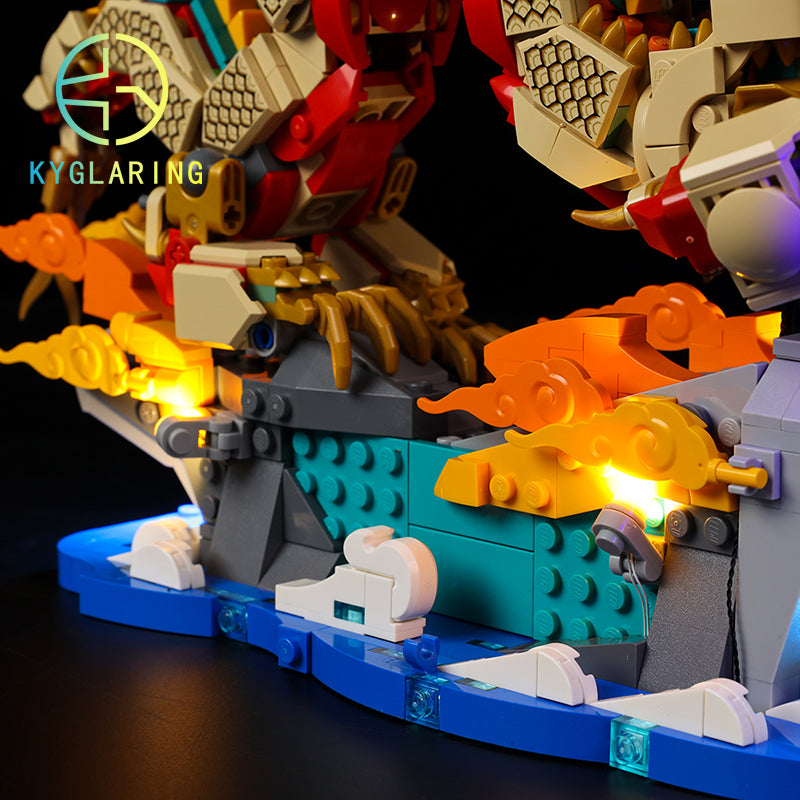 Led Lighting Set for Auspicious Dragon 80112