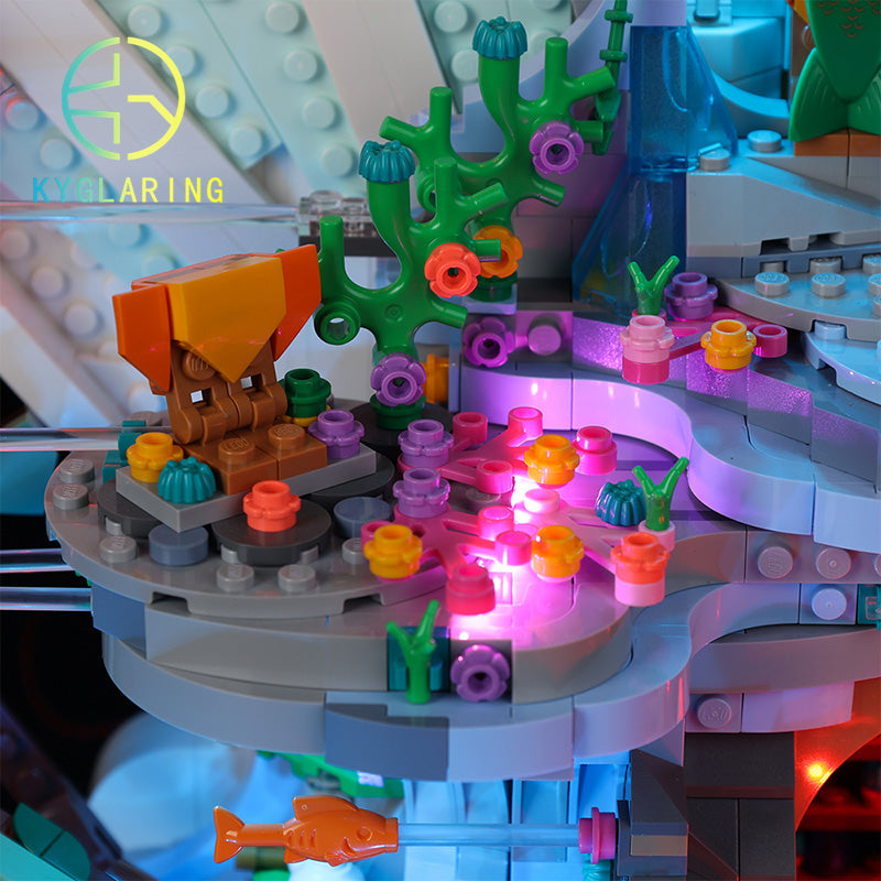 Led Lighting Set for The Little Mermaid Royal Clamshell 43225