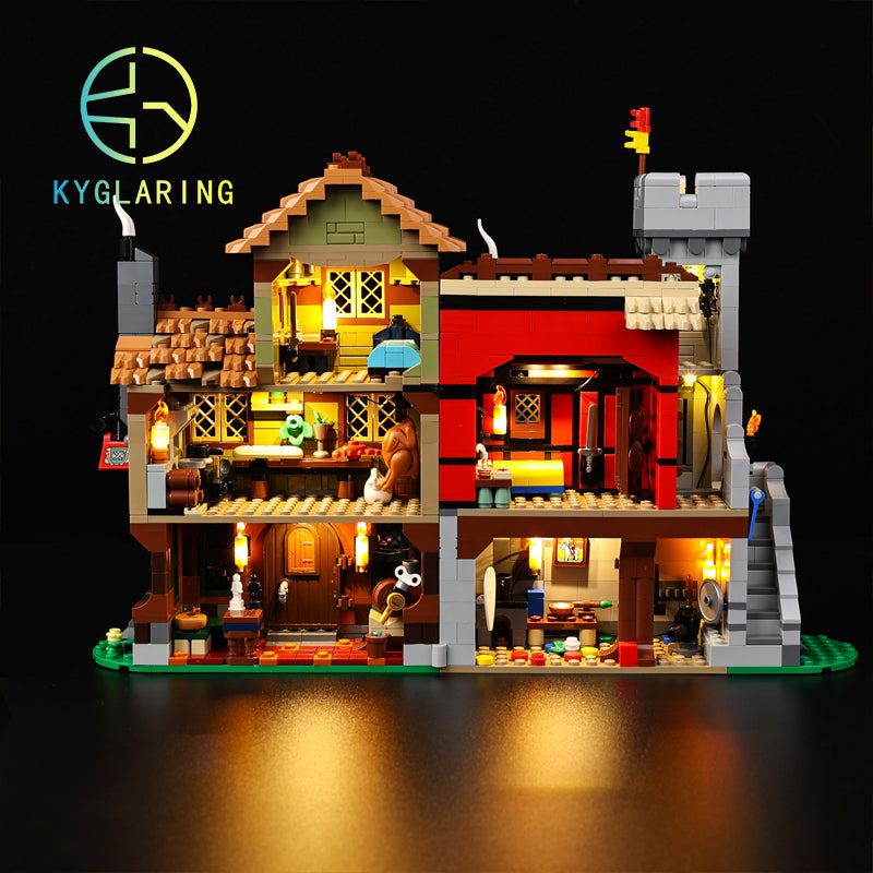 LED Light Kit for Medieval Town Square 10332