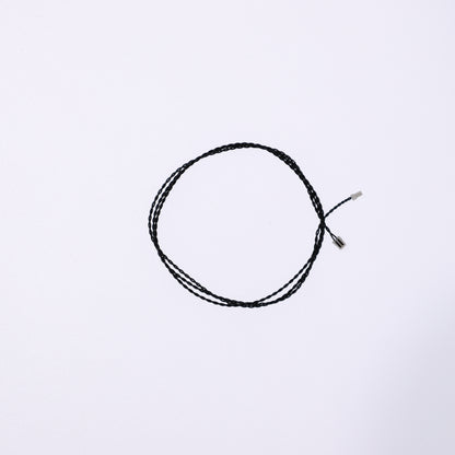 0.8 MM 2Pin Black Connectiing Cables  ( Pack of 10 )