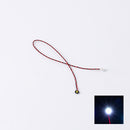 0.8mm 2pin Plug bk&rd Cables Bit Lights (Pack of 12)