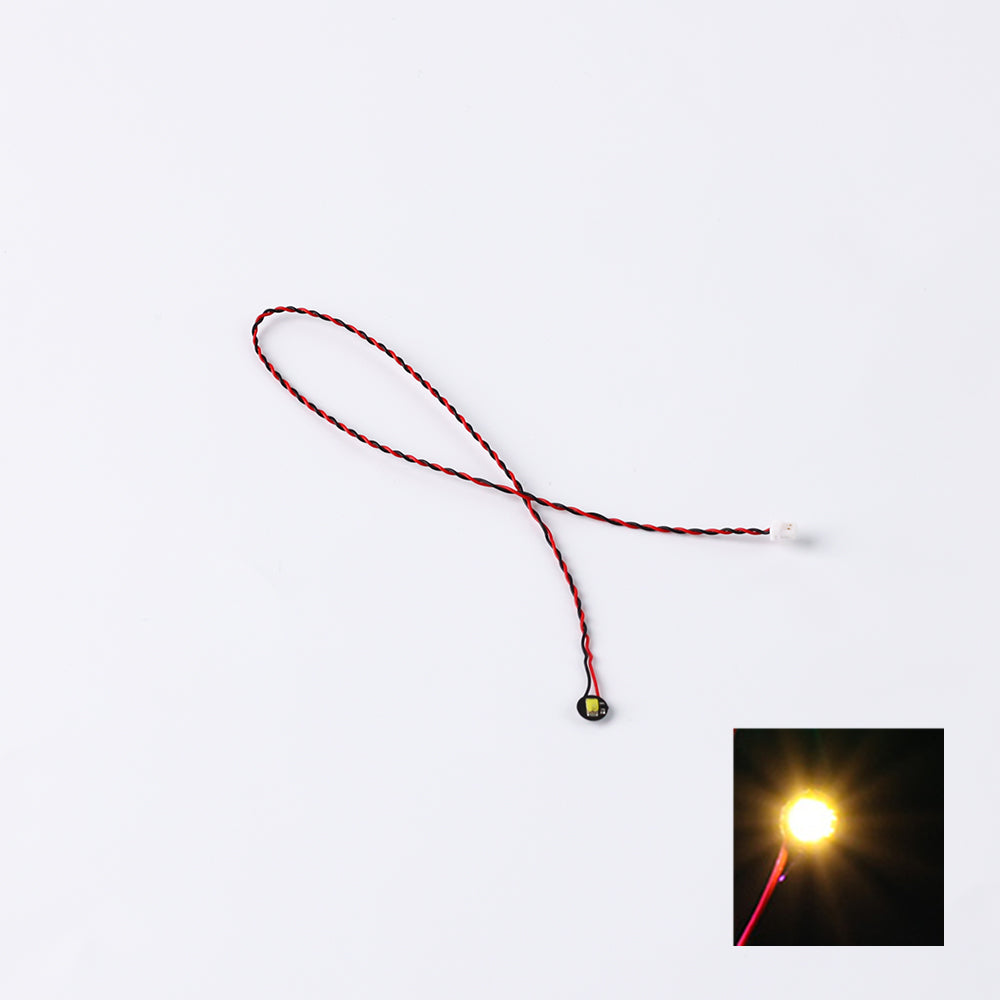 0.8mm 2pin Plug bk&rd Cables Bit Lights (Pack of 12)
