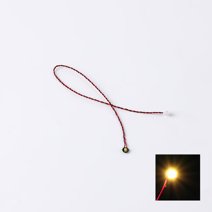0.8mm 2pin Plug bk&rd Cables Bit Lights (Pack of 12)