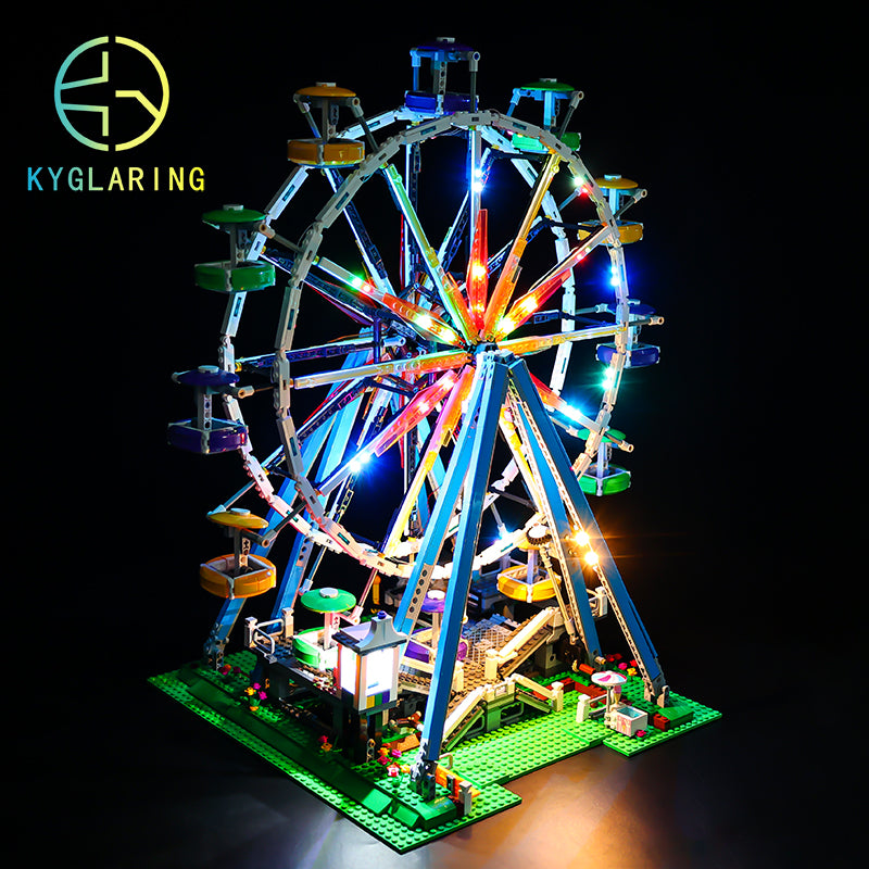 LED Light Kit For Ferris Wheel 10247 Compatible with 15012