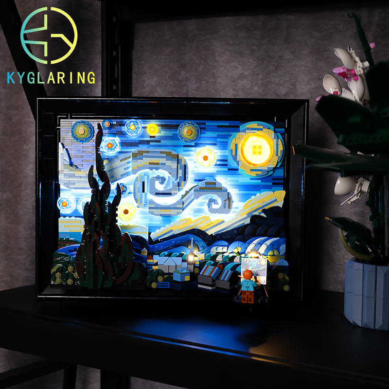 Led Light Kit For Vincent van Gogh - The Starry Night 21333