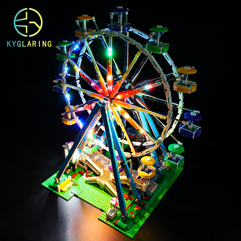 LED Light Kit For Ferris Wheel 10247 Compatible with 15012