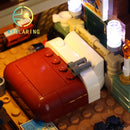 A-Frame Cabin-Lighting Makes It More Beautiful