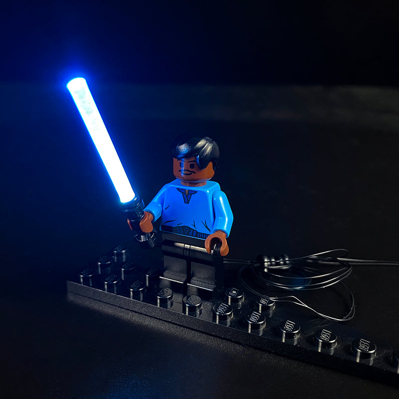 LED Lightsaber for Star Wars Minifigures 1 in 1 USB